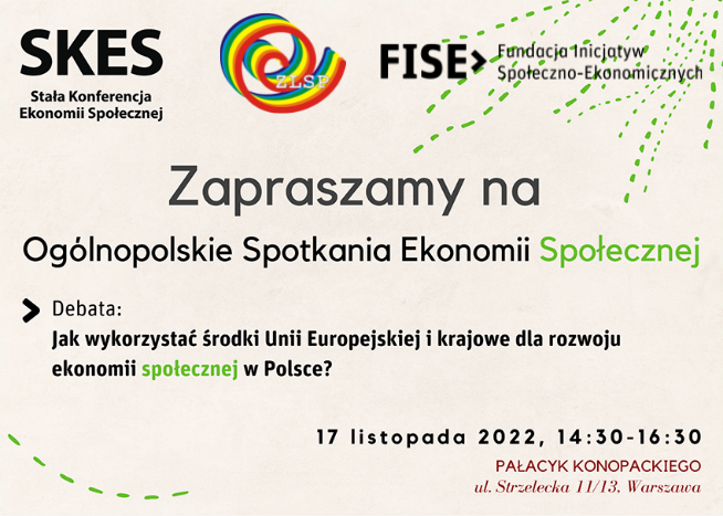 XIV edycja Ogólnopolskich Spotkań Ekonomii Społecznej (OSES) już 17 listopada (zapisy)