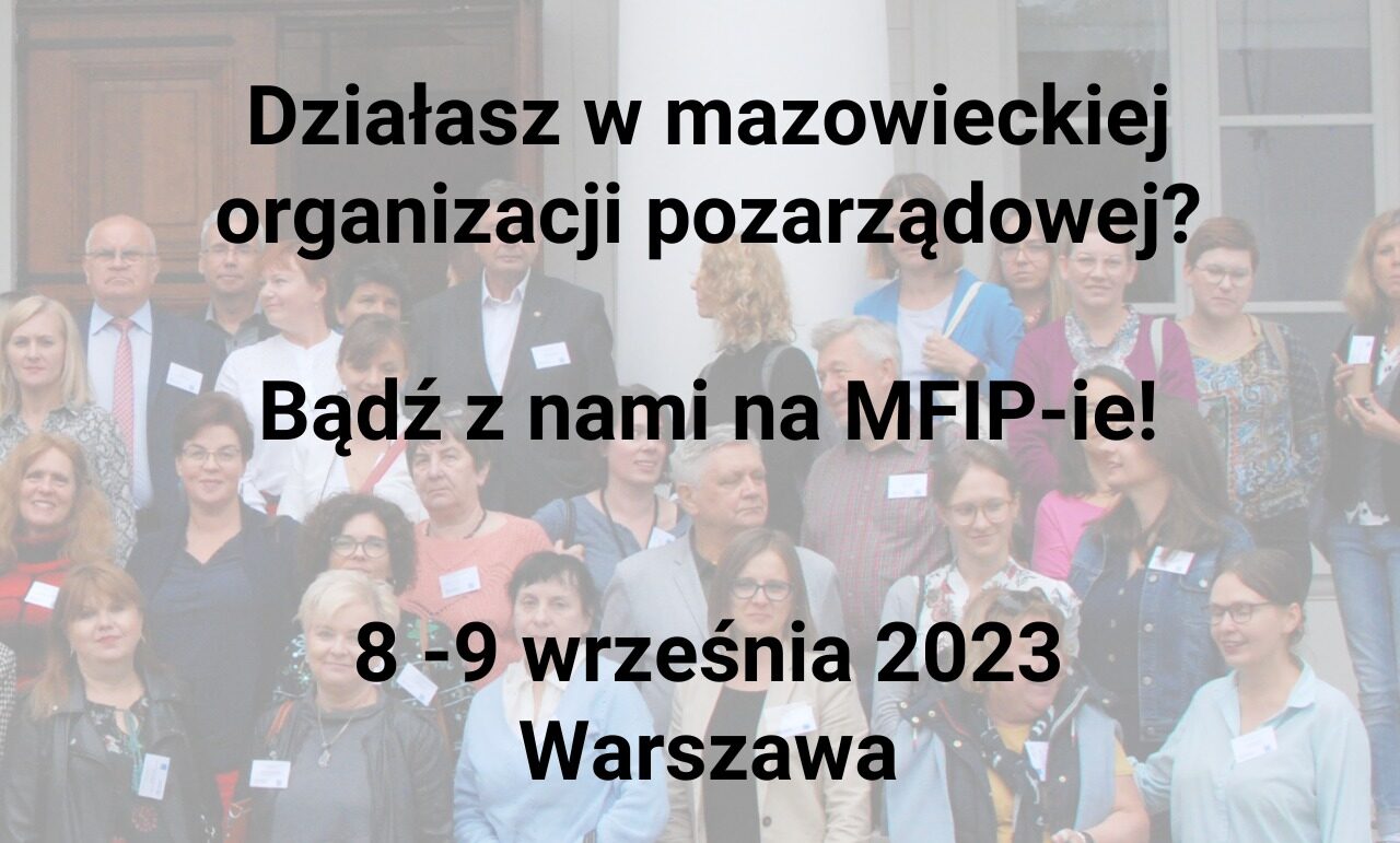 XIX Mazowieckie Forum Inicjatyw Pozarządowych